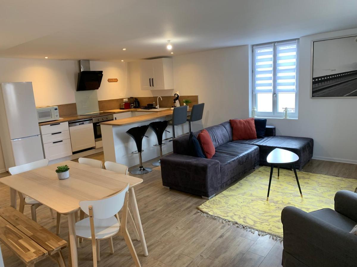 Bel Appartement Au Coeur Du Village Saint-Aubin  Eksteriør billede