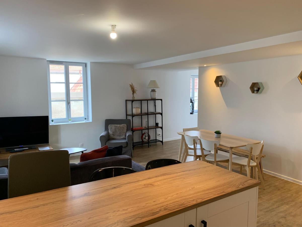 Bel Appartement Au Coeur Du Village Saint-Aubin  Eksteriør billede